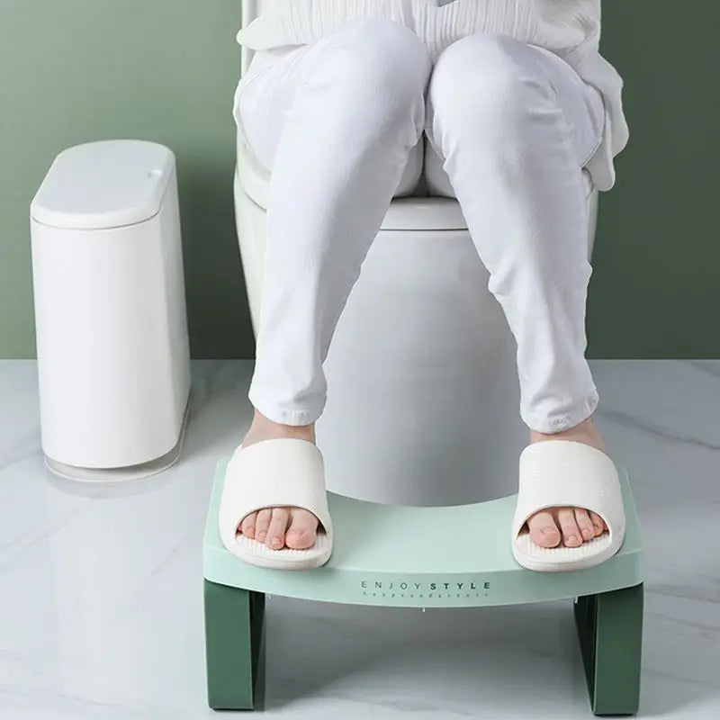 Tabouret Repose-Pieds Ergonomique Pour Toilette