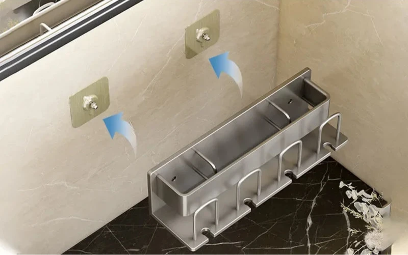 Porte-Brosse À Dents Électrique Mural Multifonction Avec Rangement