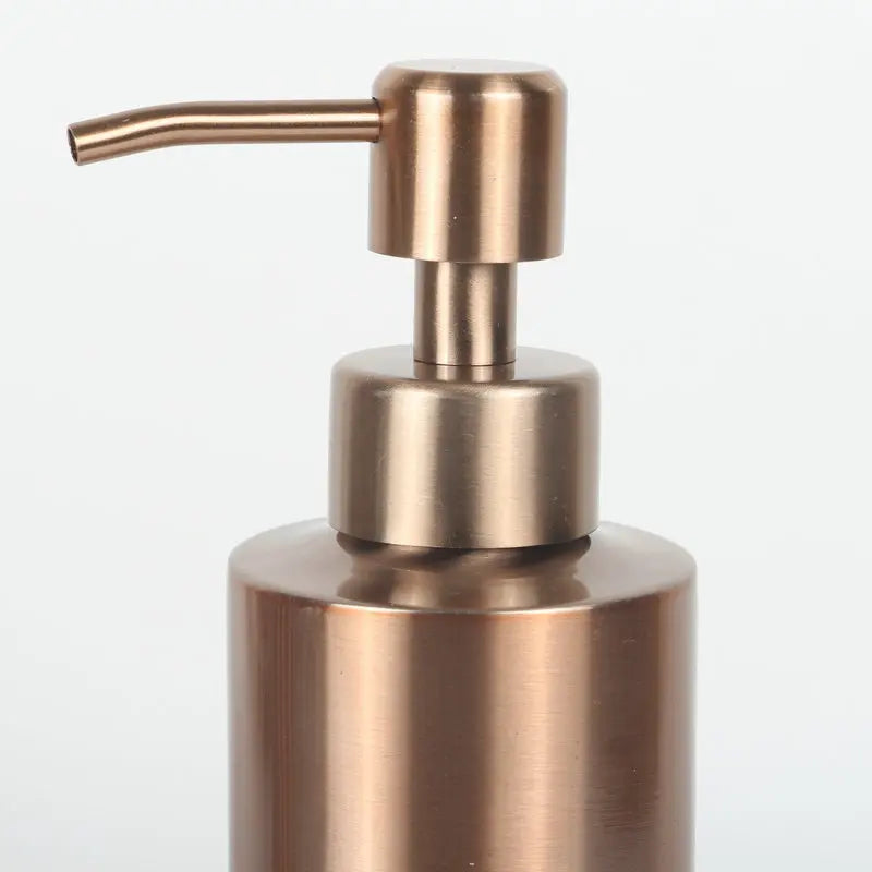 Distributeur De Savon Luxe En Métal Cuivré 250ml/350ml/550ml