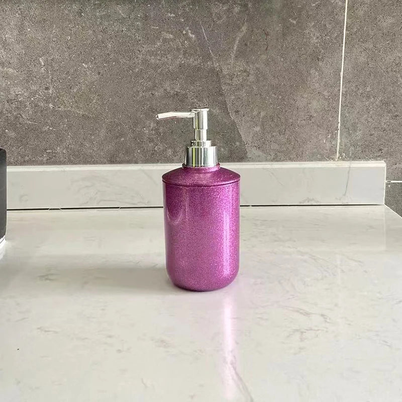 Distributeur De Savon Rechargeable Pailleté 320 ML