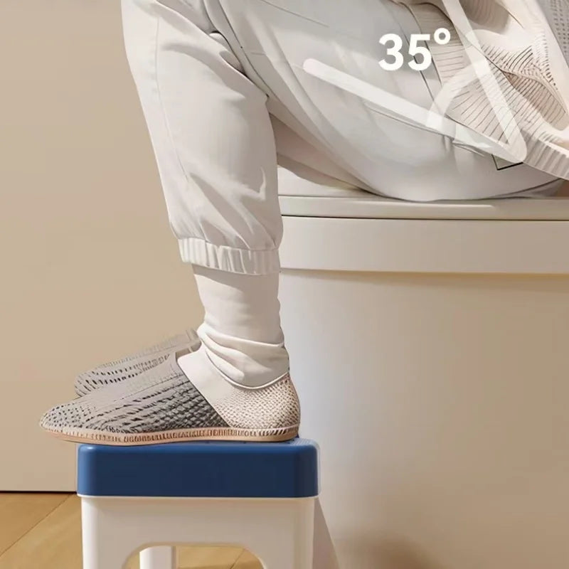 Tabouret Repose-Pieds Ergonomique Pour Toilette