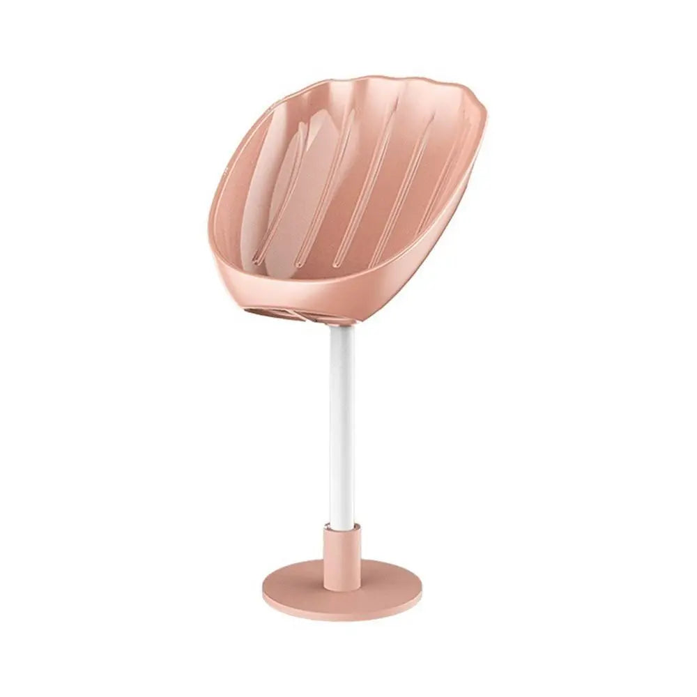Porte-Savon En Forme De Feuille Avec Drainage Et Support Ventouse