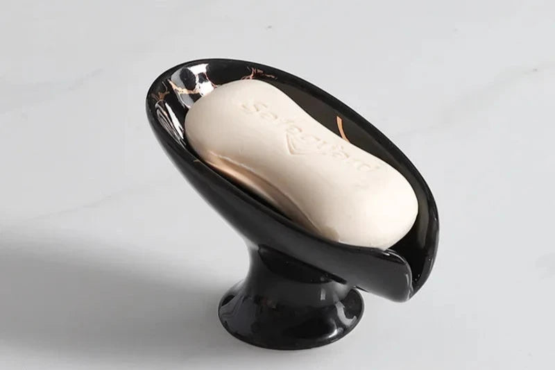 Porte Savon Design Rouge Et Antidérapant