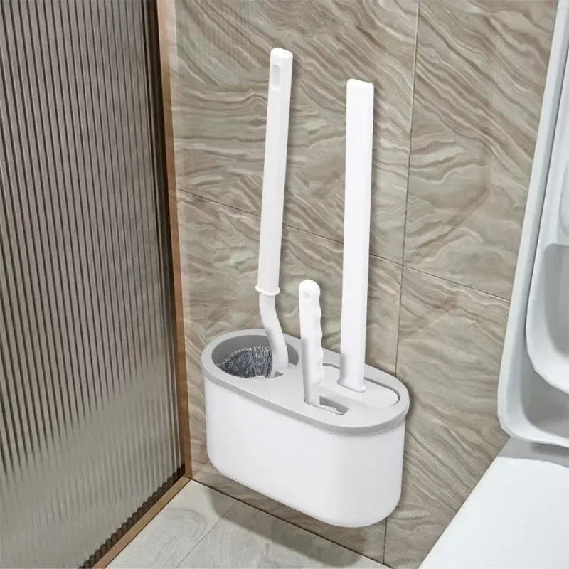 Kit Brosse de Toilette 3 en 1