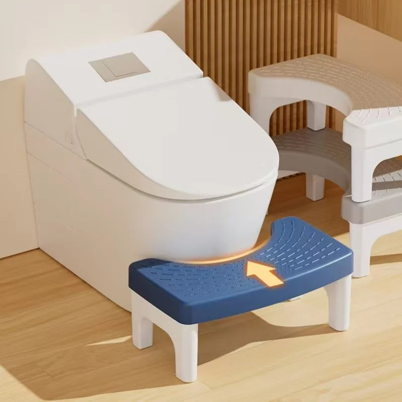 Tabouret Repose-Pieds Ergonomique Pour Toilette