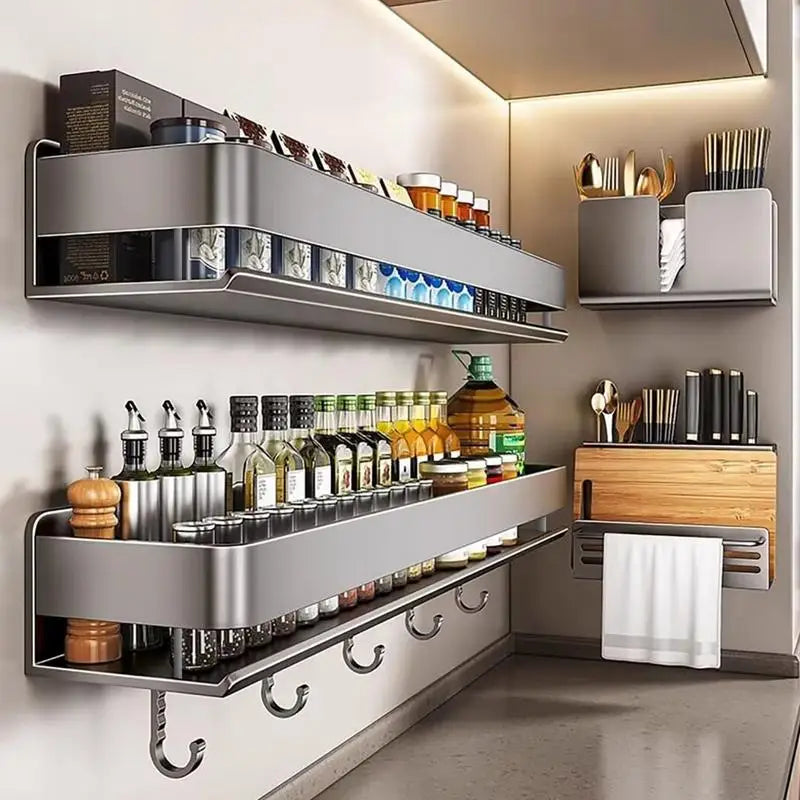 Porte Epices De Cuisine Mural Haut De Gamme