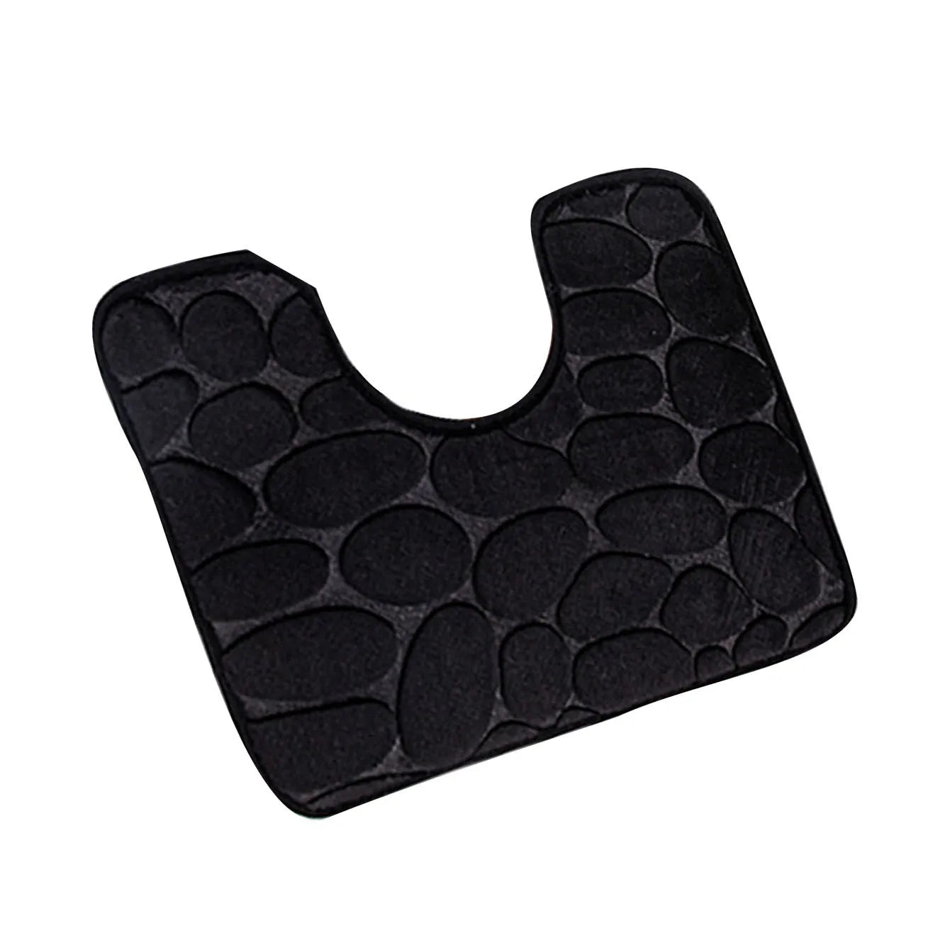 Tapis Pour Toilette Antidérapant Design Galets