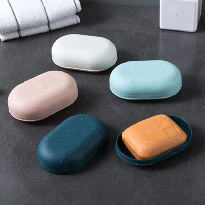 Porte Savon Compact Étanche En Silicone Idéal Pour Les Voyages