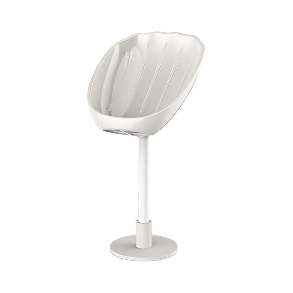 Porte-Savon En Forme De Feuille Avec Drainage Et Support Ventouse