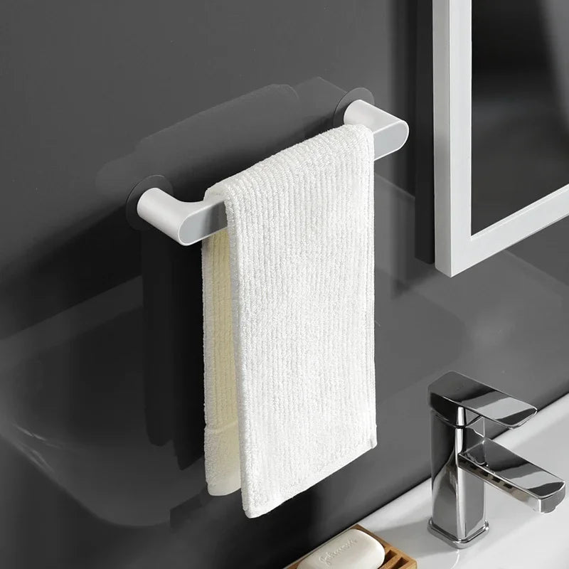 Porte-Serviettes Salle de Bain Minimaliste Mural Adhésif