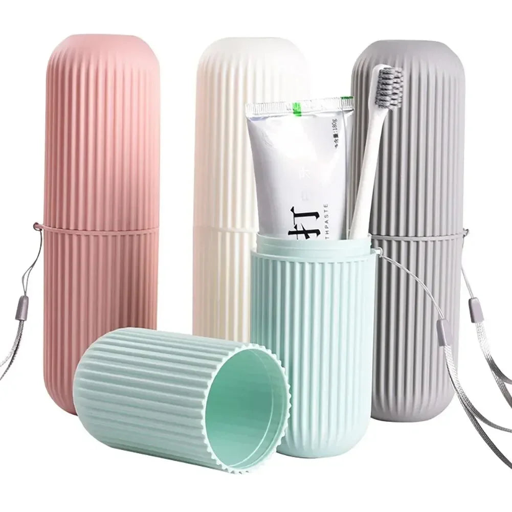 Étui De Voyage Pour Brosse À Dents En Plastique Rigide