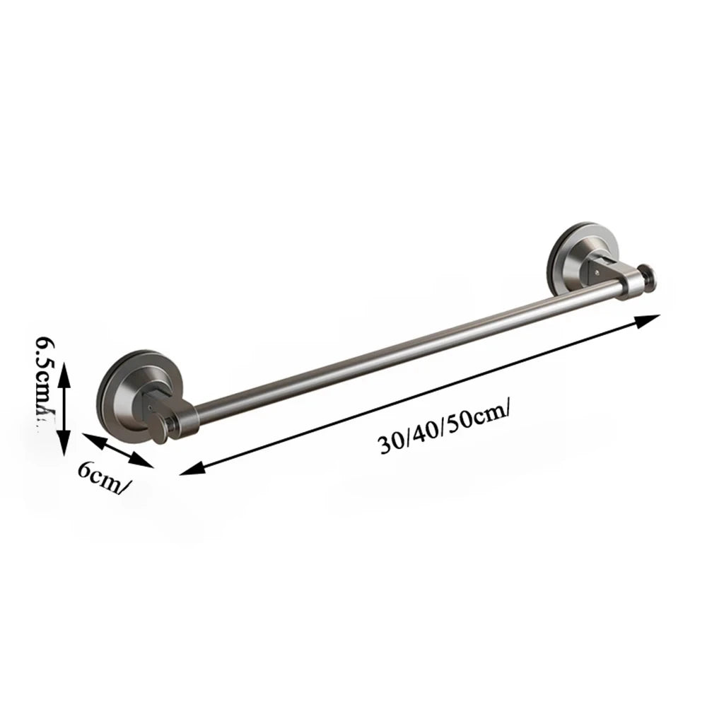 Barre Porte-Serviettes Murale En Acier Inoxydable