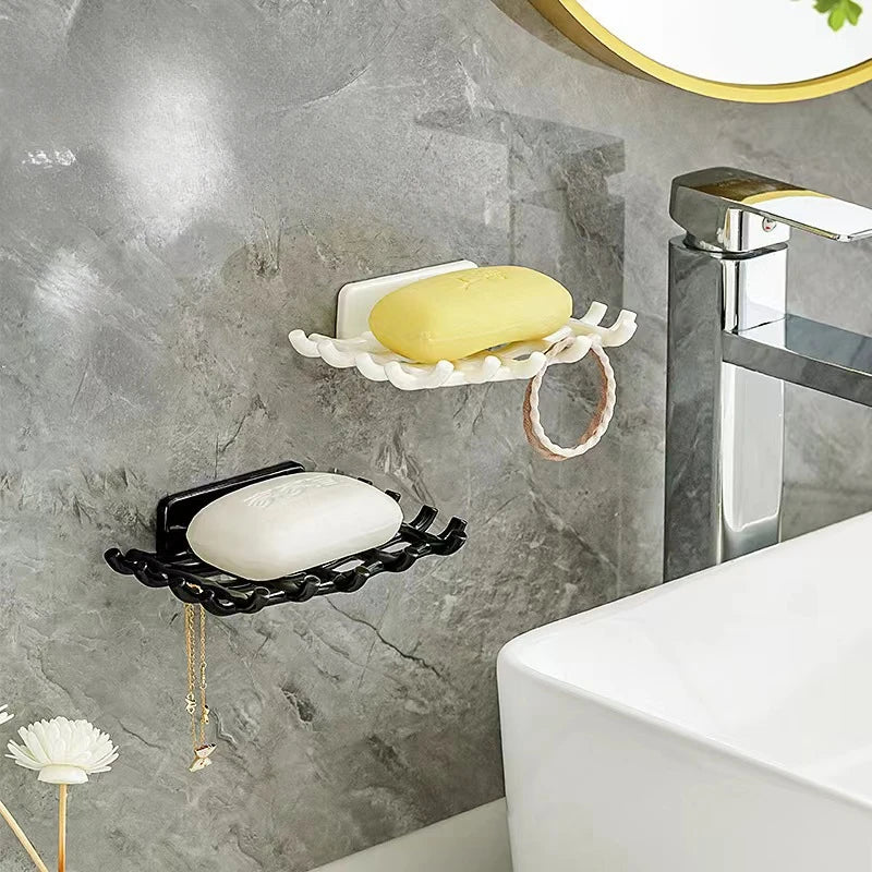 Porte-Savon Mural Avec Grille Amovible