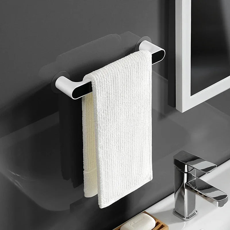 Porte-Serviettes Salle de Bain Minimaliste Mural Adhésif