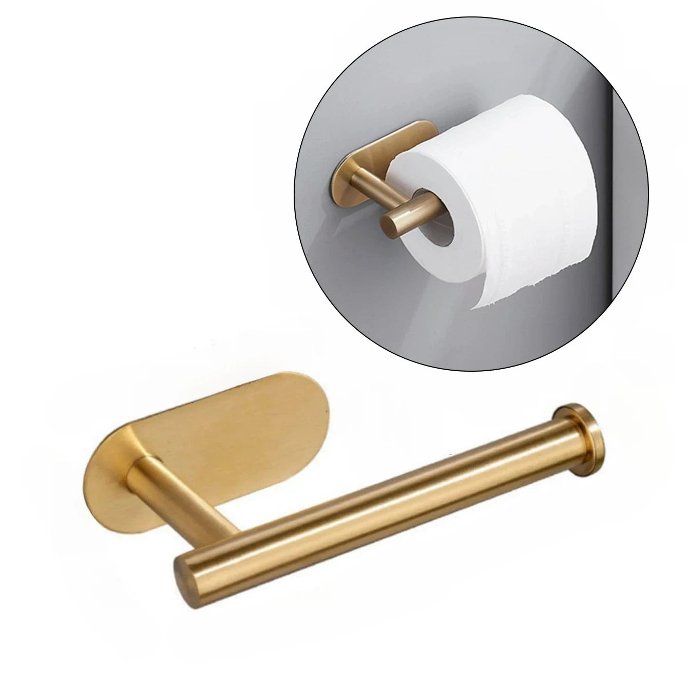 Porte Papier Toilette Inox Murale