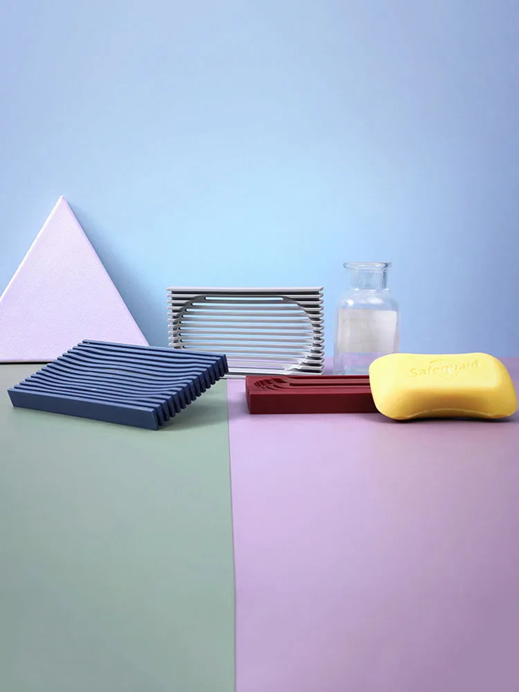 Porte-Savon Antidérapant En Silicone