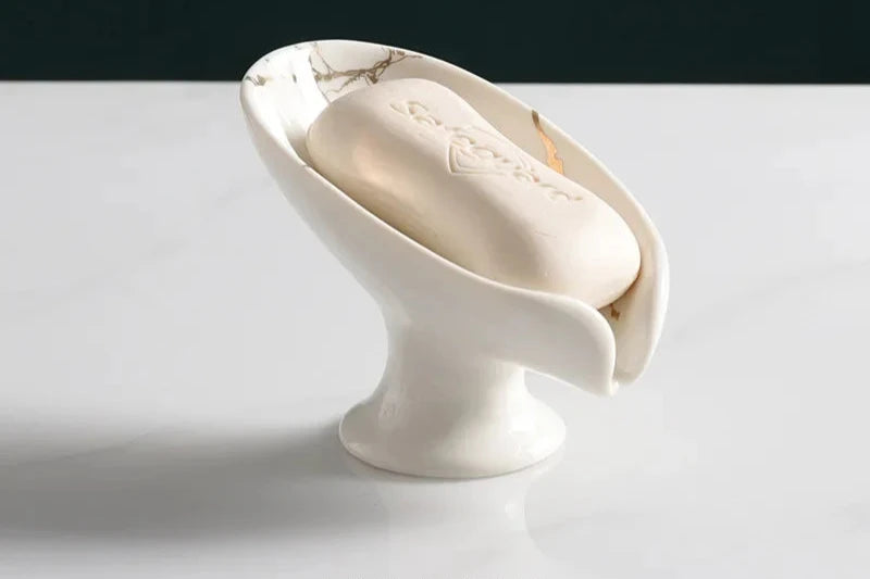 Porte Savon Design Rouge Et Antidérapant