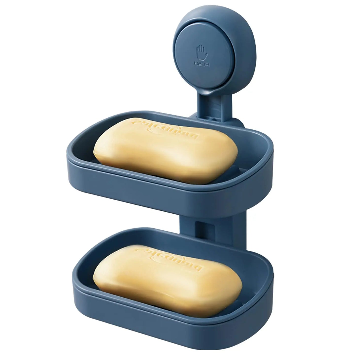 Porte-Savon Double Avec Ventouse Design Et Étanche