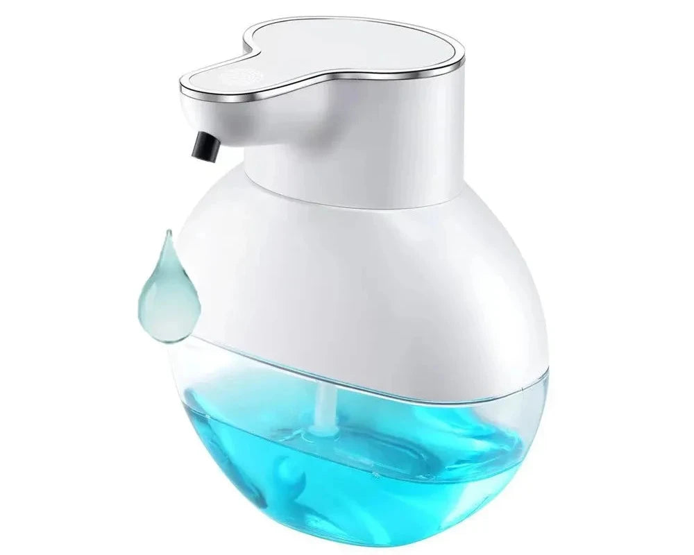 Distributeur De Savon Mural Ou Sur Table En Plastique Blanc