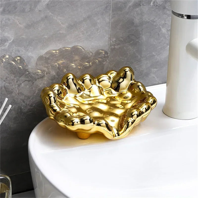 Porte-Savon En Forme D'Éclaboussure Design Chic
