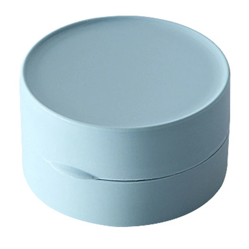 Porte Savon De Voyage Rond En Plastique Coloré