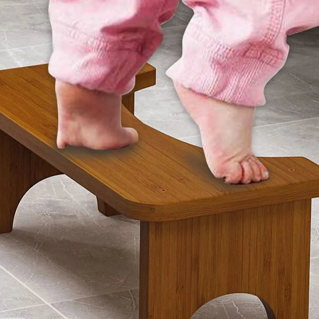 Tabouret Pour Toilette En Bambou
