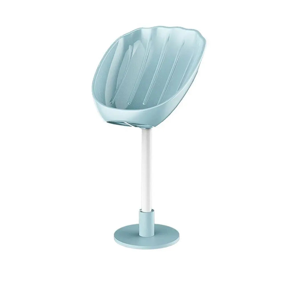 Porte-Savon En Forme De Feuille Avec Drainage Et Support Ventouse