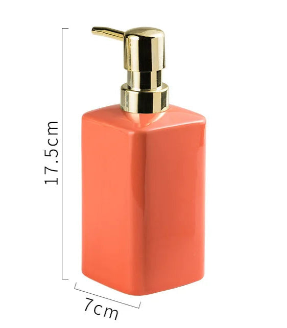 Distributeur De Savon En Céramique Brillante