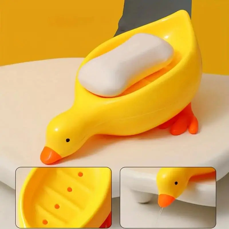 Porte-Savon Design Créatif En Forme De Canard