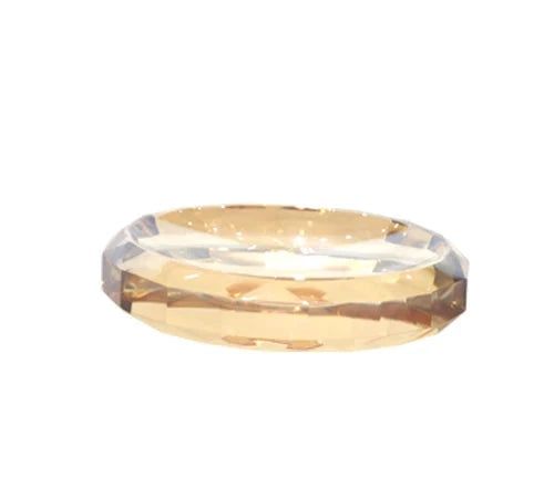 Porte-Savon En Cristal Avec Facettes Pour Salle De Bain