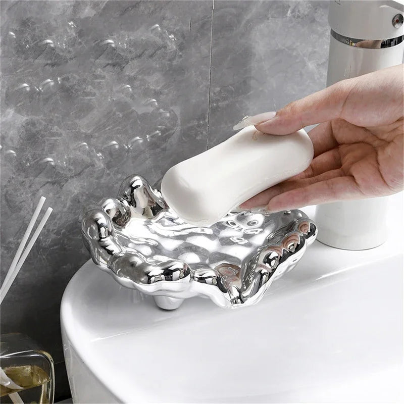 Porte-Savon En Forme D'Éclaboussure Design Chic