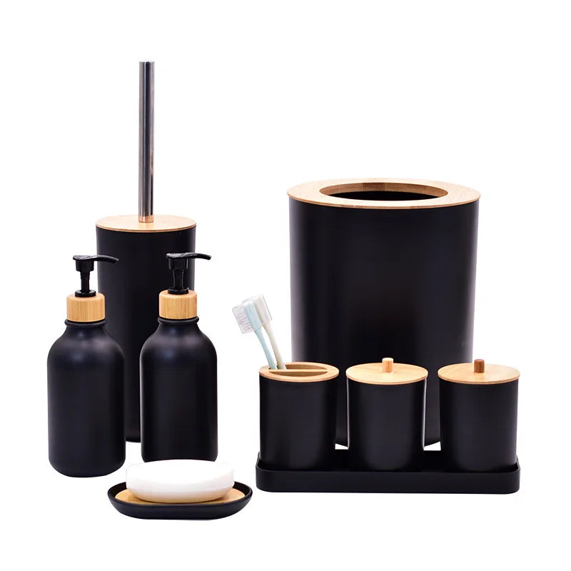 Kit Accessoires Avec Éléments En Bambou
