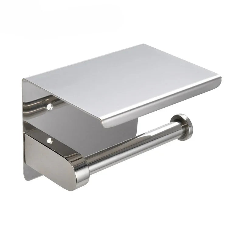 Porte Papier Toilette Double Avec Étagère Design