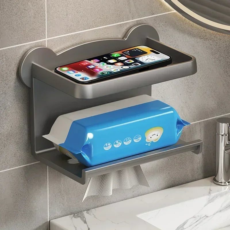 Porte Papier Toilette Avec Plateau De Rangement