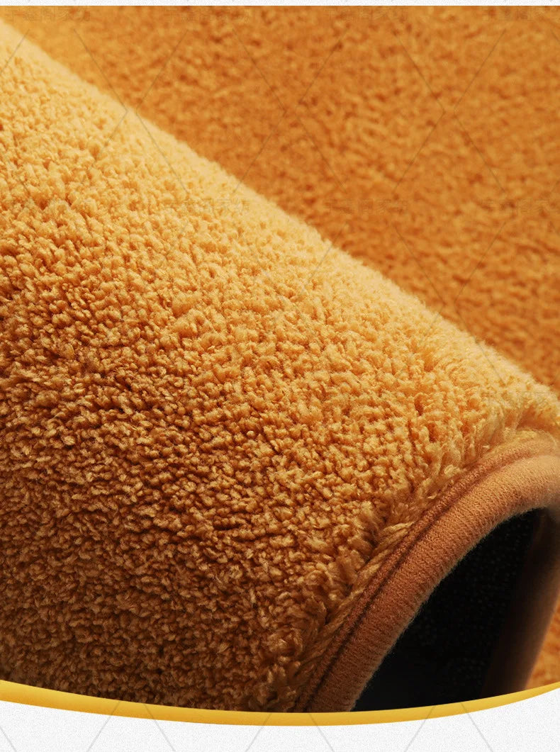 Tapis De Salle De Bain Antidérapant Bleu Ultra Doux