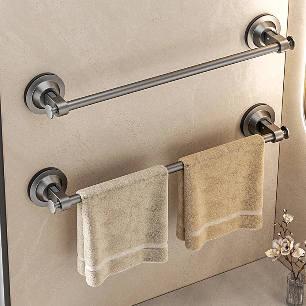 Barre Porte-Serviettes Murale En Acier Inoxydable