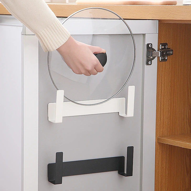 Porte Couvercle De Cuisine Mural Minimaliste En Métal