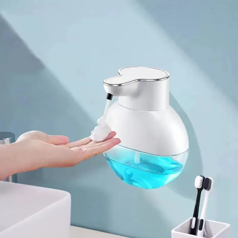 Distributeur De Savon Mural Ou Sur Table En Plastique Blanc