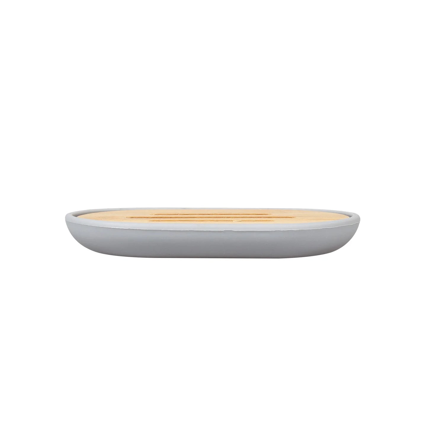 Porte-Savon En Bambou Et Résine Minimaliste