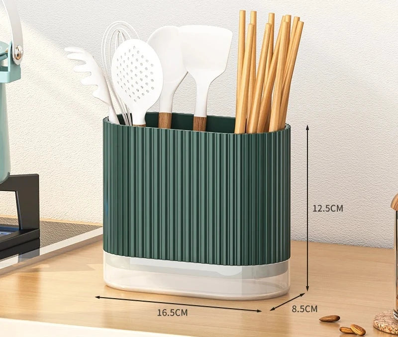 Pot Ovale pour ranger les Ustensiles de Cuisine