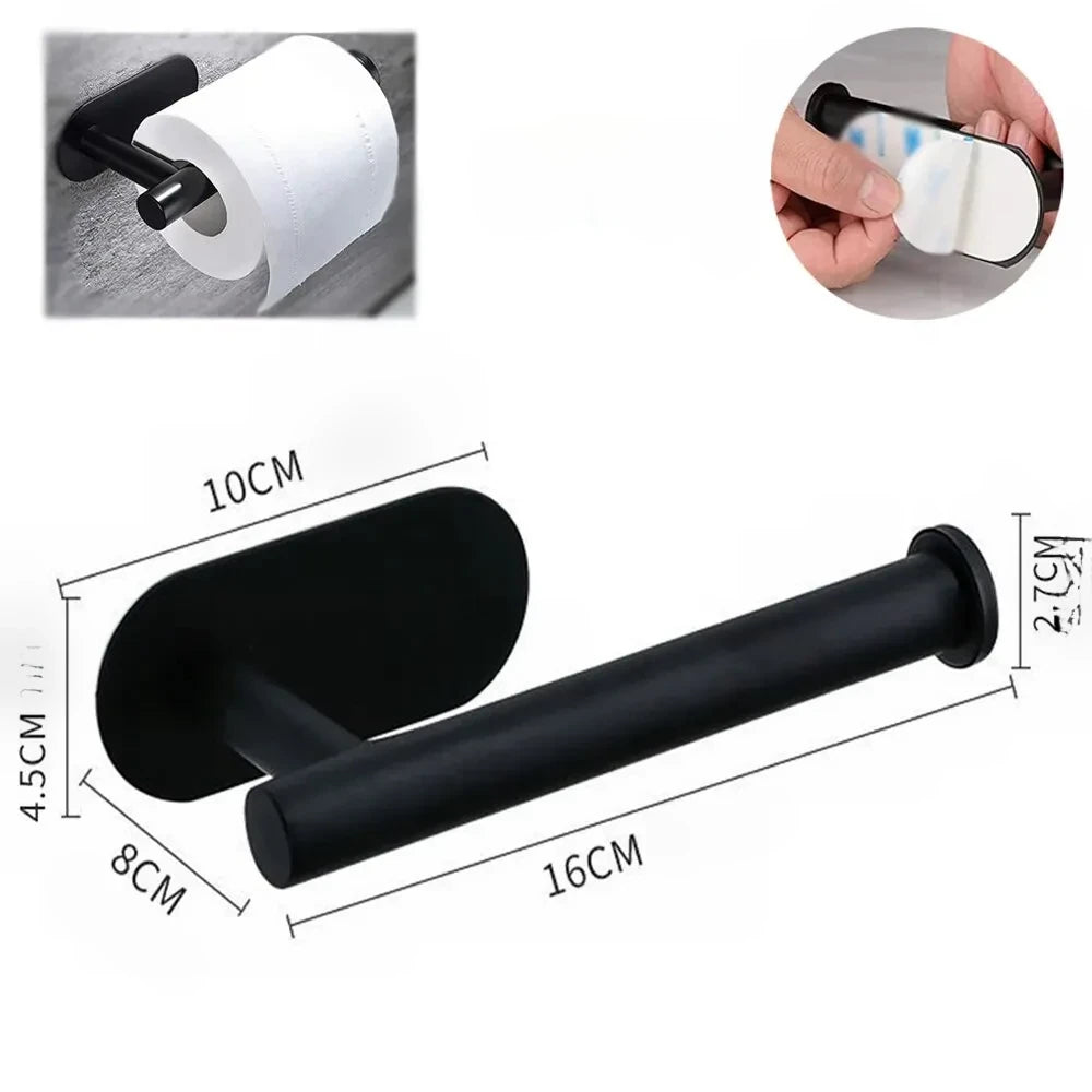 Porte Papier Toilette Mural Métal En Acier Inoxydable