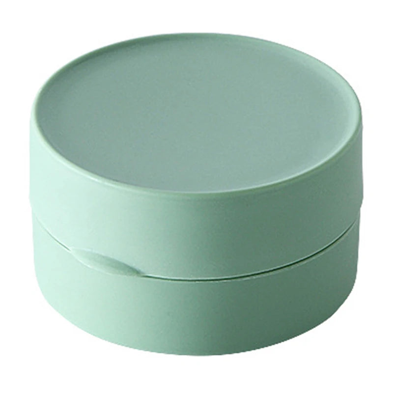 Porte Savon De Voyage Rond En Plastique Coloré