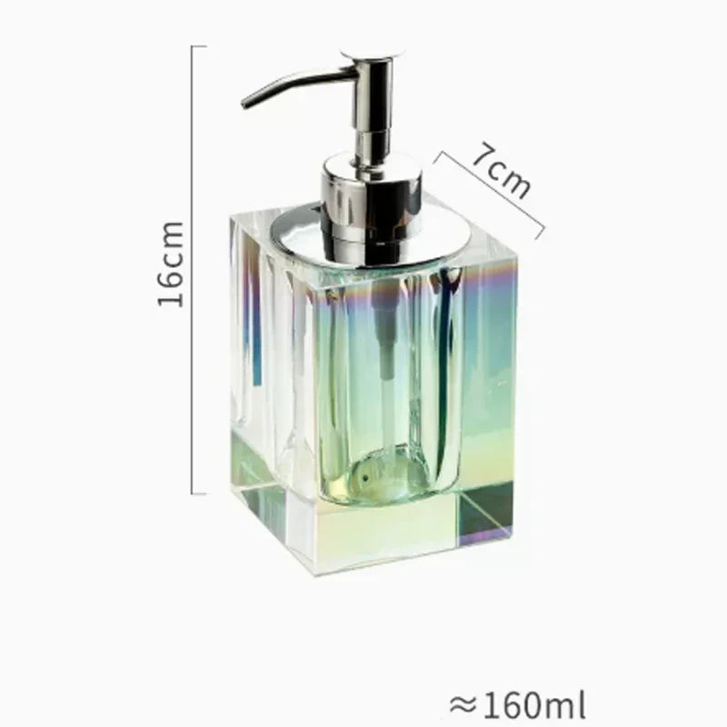 Distributeur De Savon Transparent Capacité 160ml