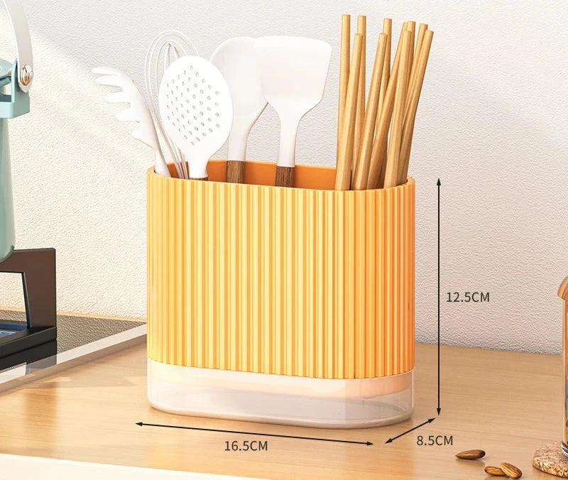 Pot Ovale pour ranger les Ustensiles de Cuisine