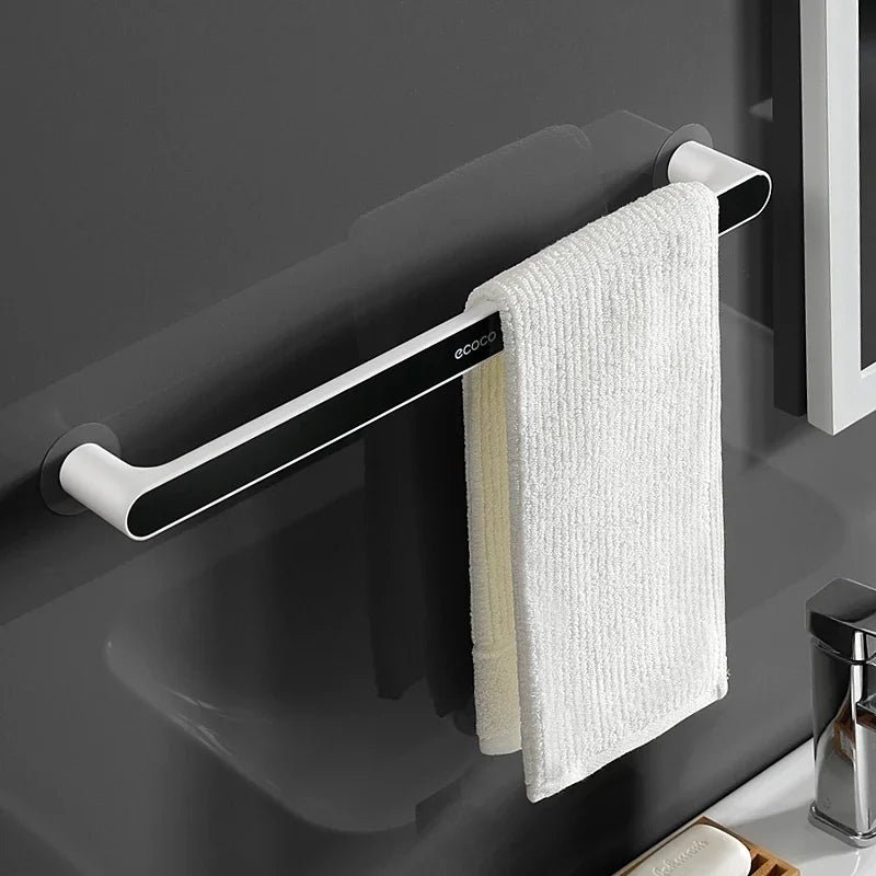 Porte-Serviettes Salle de Bain Minimaliste Mural Adhésif