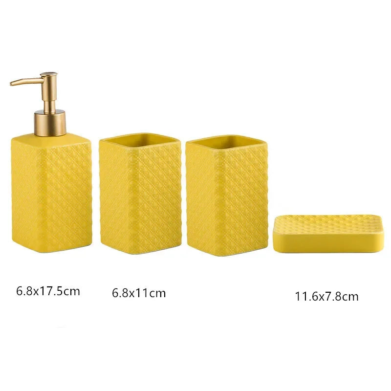 Kit Accessoires Salle de Bain Nordique