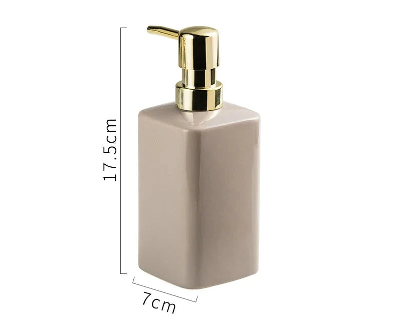 Distributeur De Savon En Céramique Brillante