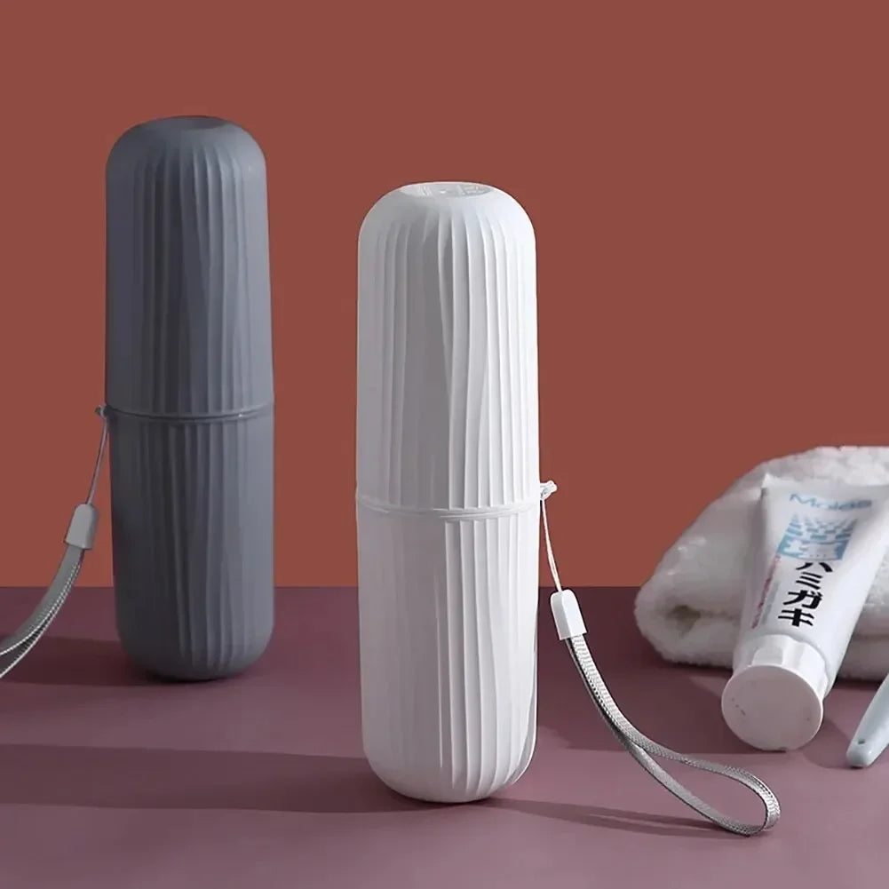 Étui De Voyage Pour Brosse À Dents En Plastique Rigide