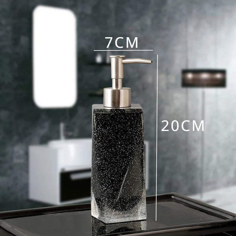 Kit Accessoires Salle de Bain Haut de Gamme Noir