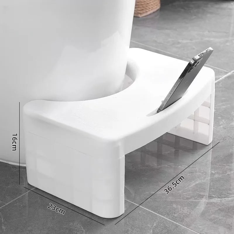 Tabouret Repose-Pieds Ergonomique Pour Toilette